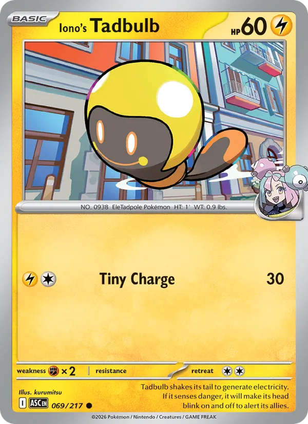 Iono's Tadbulb #69/217
