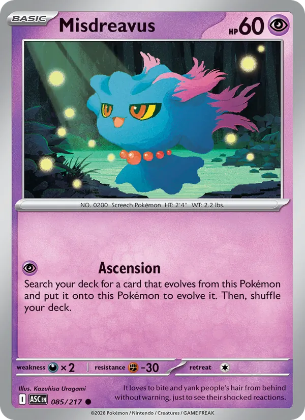 Misdreavus #85/217