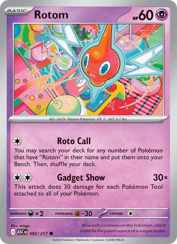 Rotom #92/217