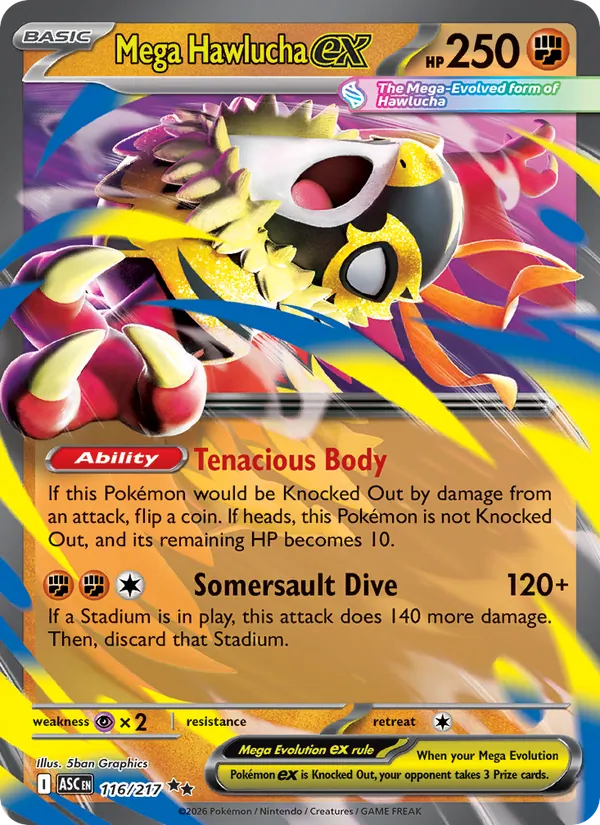 Mega Hawlucha ex #116/217