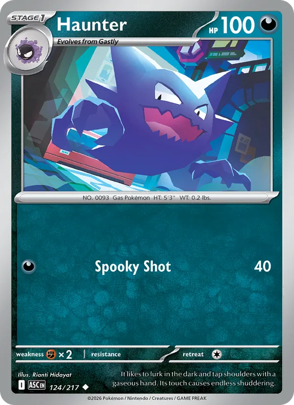 Haunter #124/217