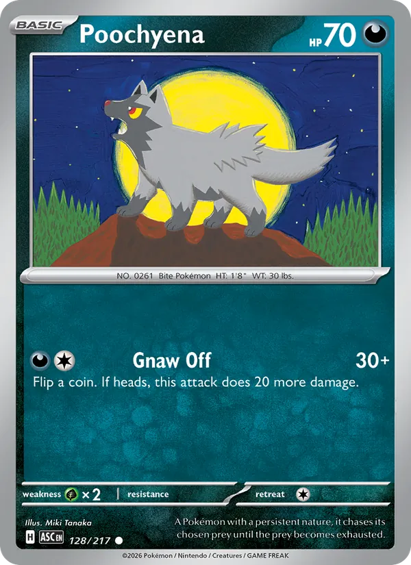 Poochyena #128/217