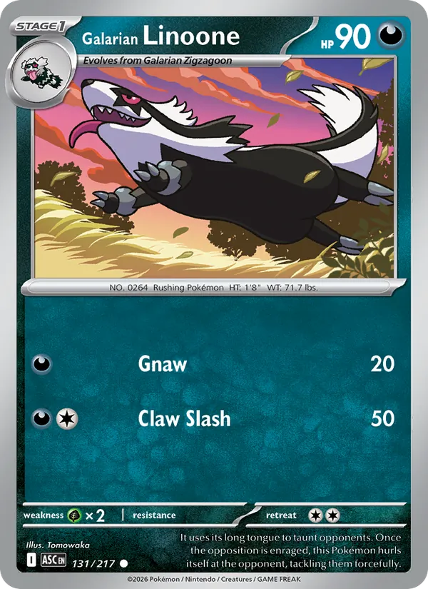 Galarian Linoone #131/217