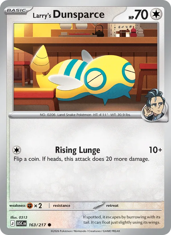 Larry's Dunsparce #163/217