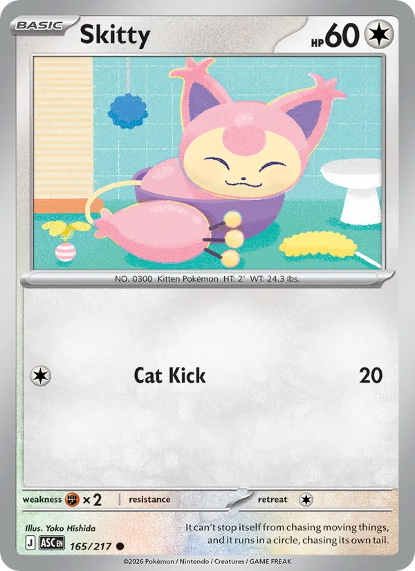 Skitty #165/217