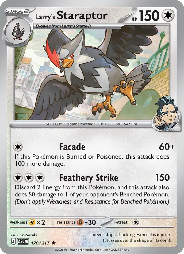 Larry's Staraptor #170/217