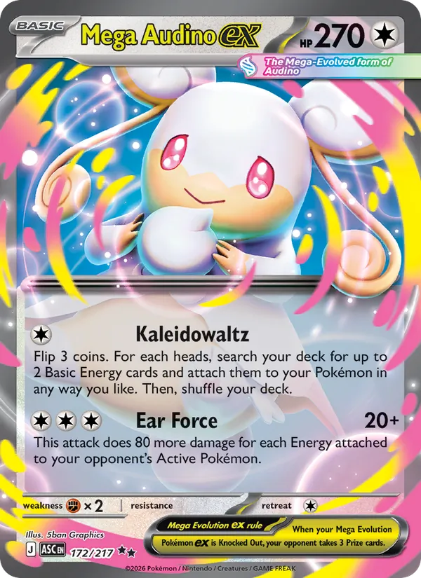 Mega Audino ex #172/217