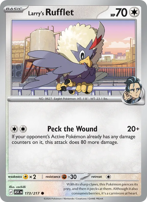 Larry's Rufflet #173/217