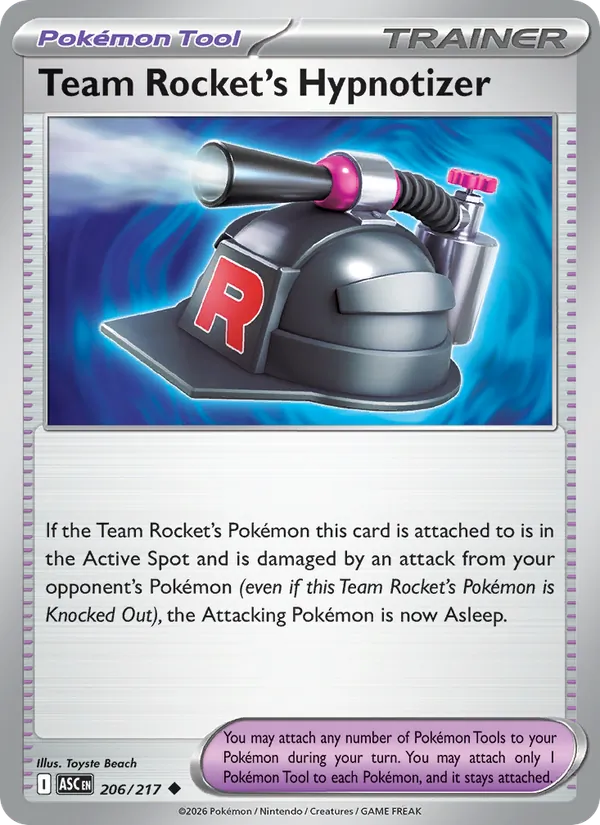 Team Rocket's Hypnotizer #206/217
