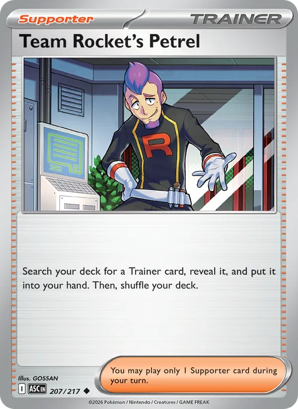 Team Rocket's Petrel #207/217