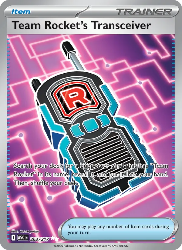 Team Rocket's Transceiver #263/217