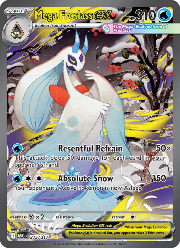 Mega Froslass ex #275/217