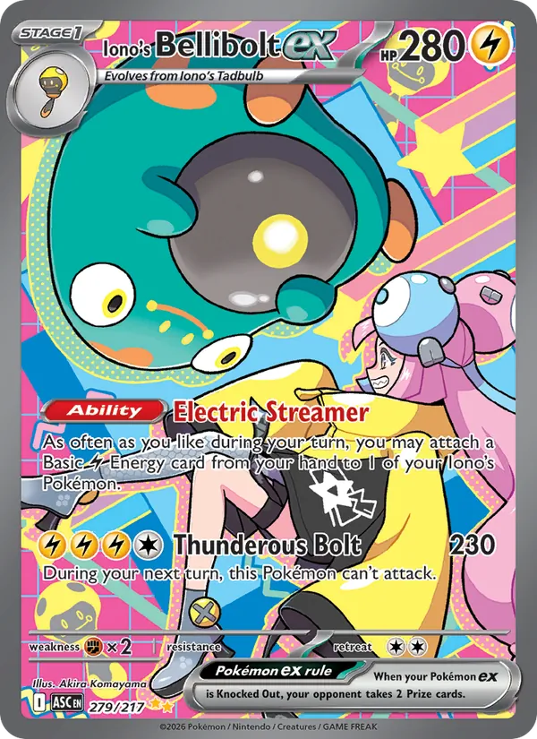 Iono's Bellibolt ex #279/217