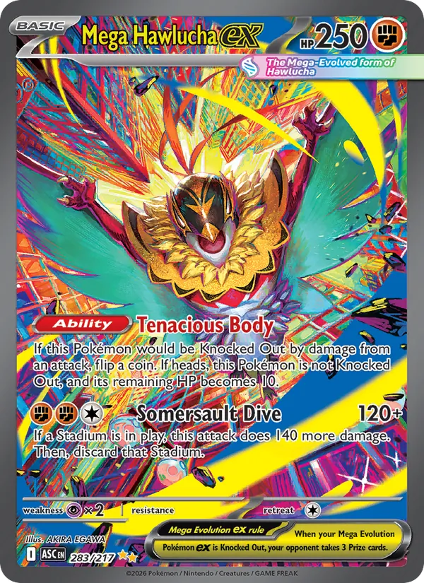 Mega Hawlucha ex #283/217
