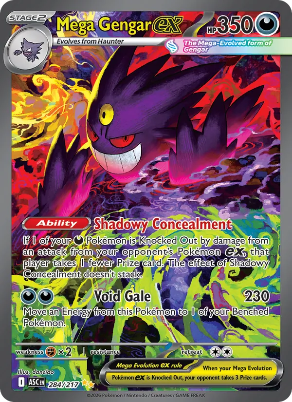 Mega Gengar ex #284/217