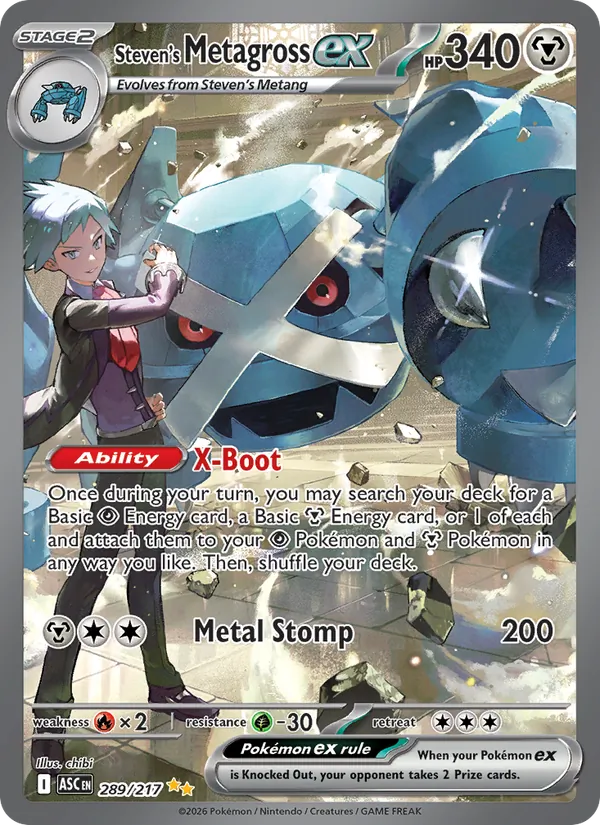 Steven's Metagross ex #289/217