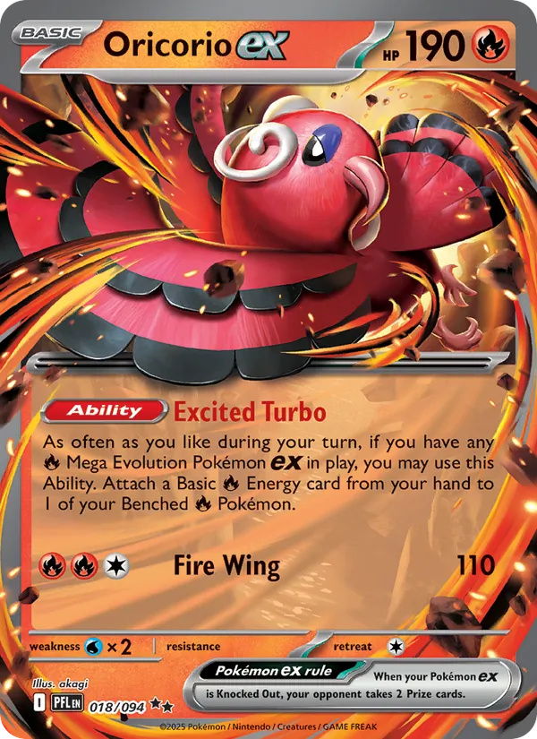 Oricorio ex #18/94