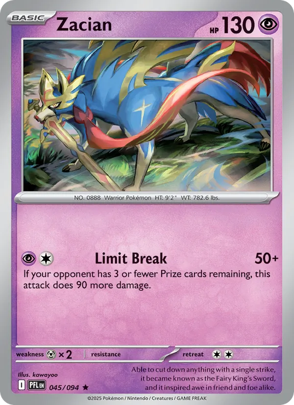 Zacian #45/94