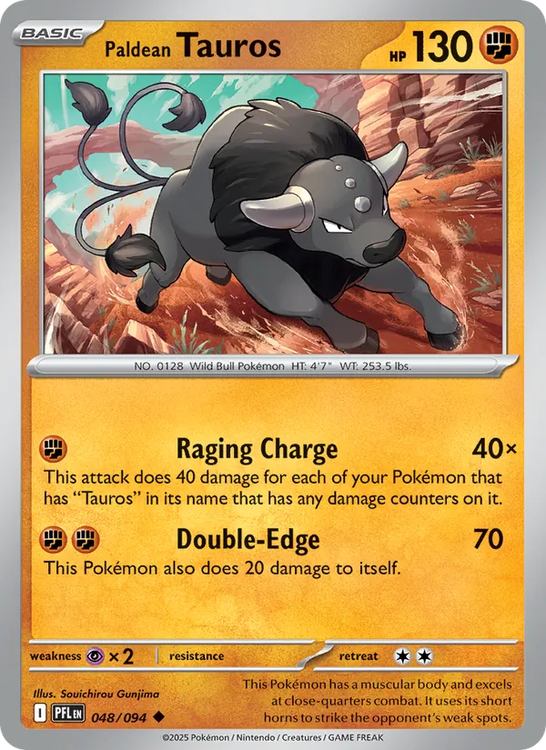 Paldean Tauros #48/94