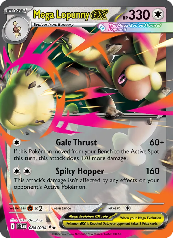 Mega Lopunny ex #84/94