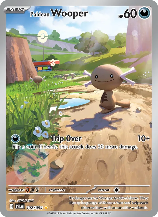 Paldean Wooper #102/94