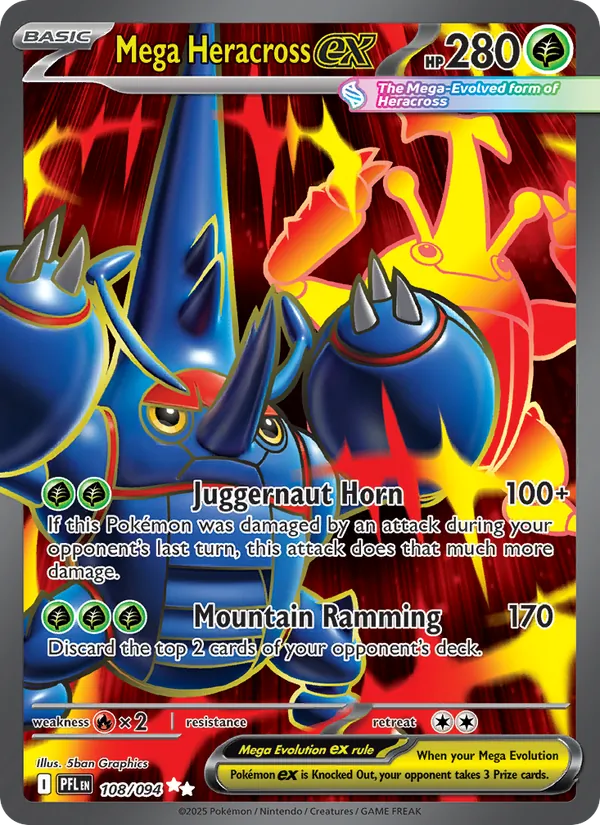 Mega Heracross ex #108/94