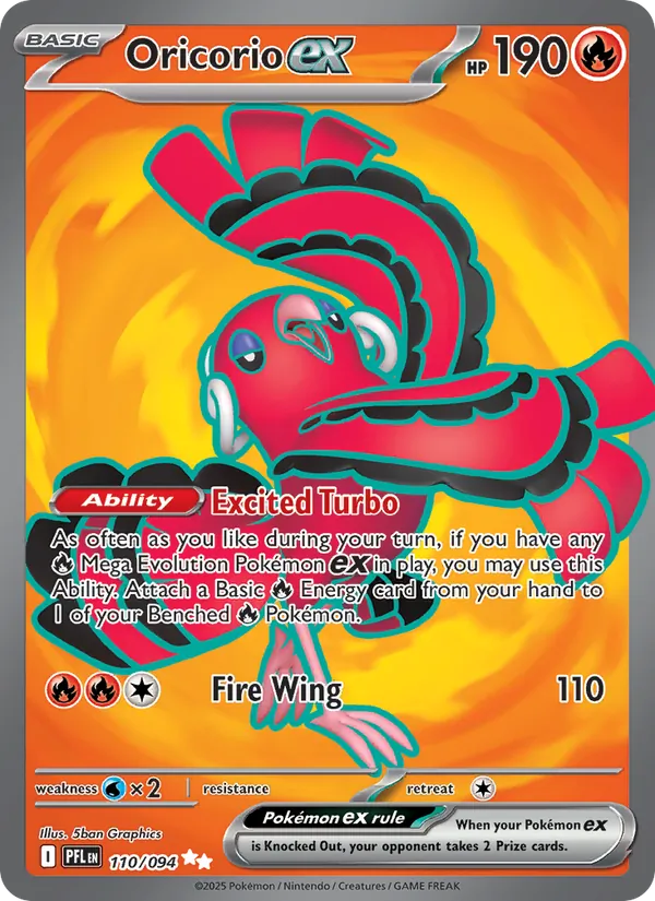 Oricorio ex #110/94
