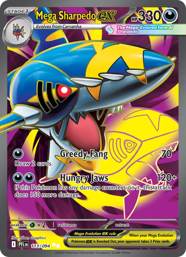 Mega Sharpedo ex #113/94