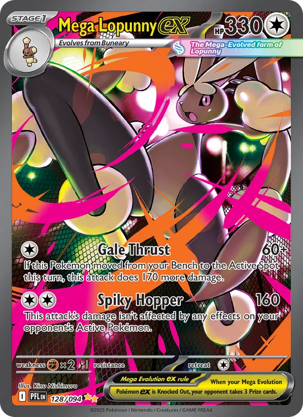 Mega Lopunny ex #128/94