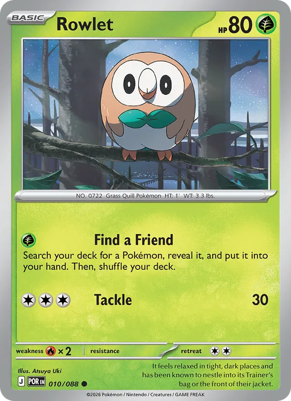 Rowlet #10/88