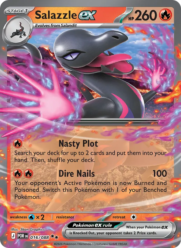 Salazzle ex #16/88