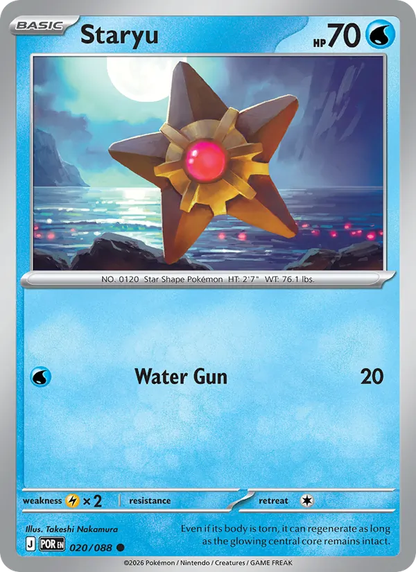 Staryu #20/88