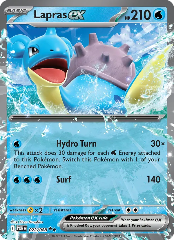 Lapras ex #22/88