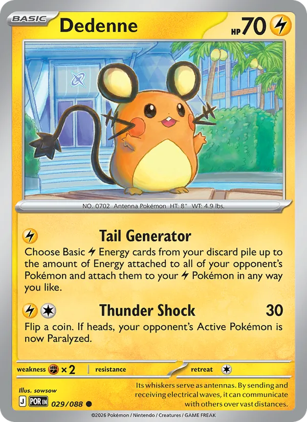 Dedenne #29/88