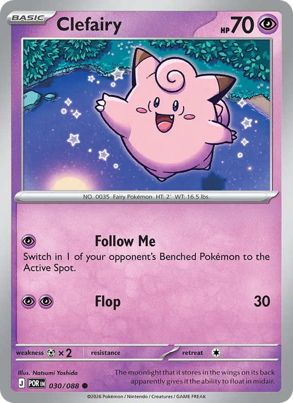 Clefairy #30/88