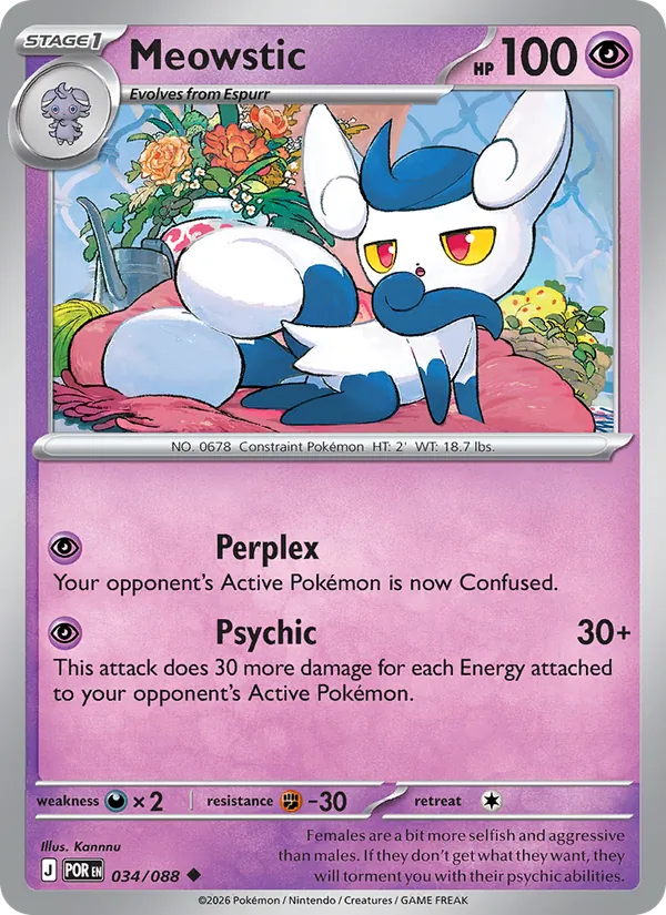 Meowstic #34/88