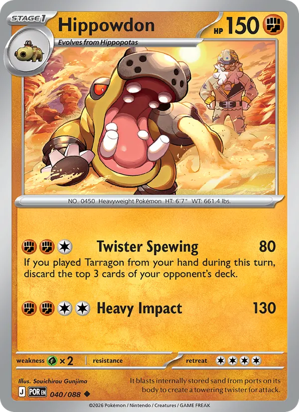 Hippowdon #40/88