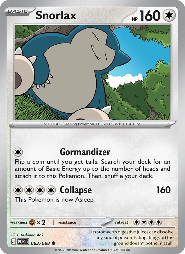 Snorlax #63/88