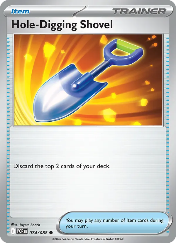 Hole-Digging Shovel #74/88