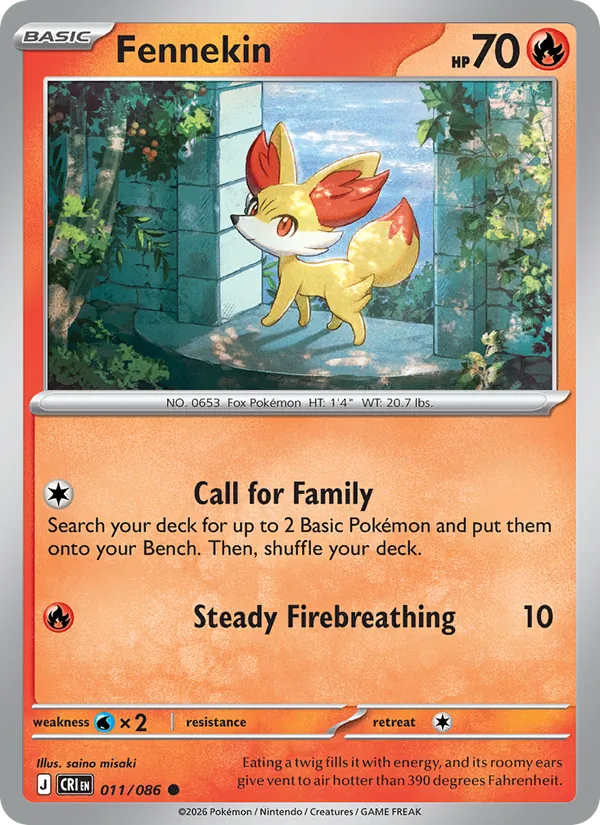 Fennekin #11/86