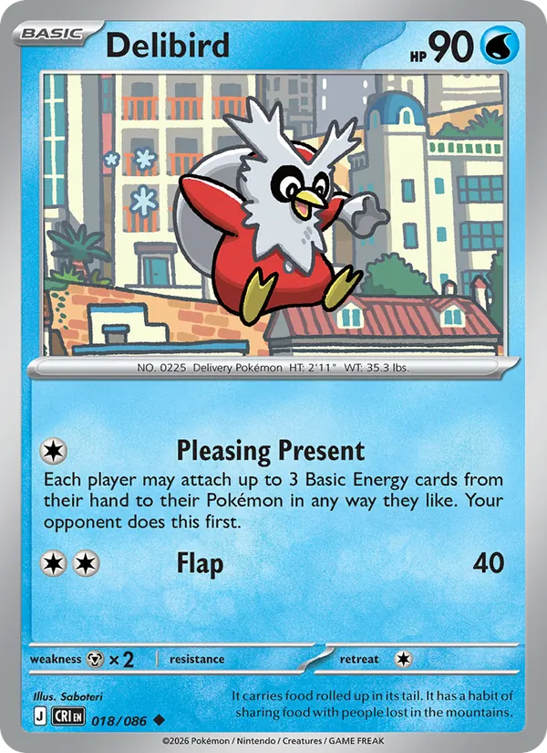 Delibird #18/86