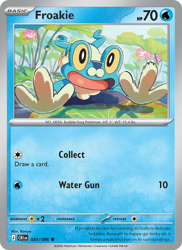 Froakie #20/86