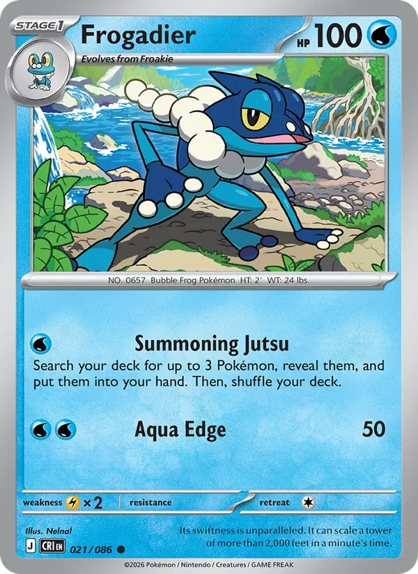 Frogadier #21/86