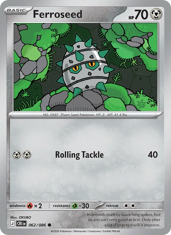 Ferroseed #62/86