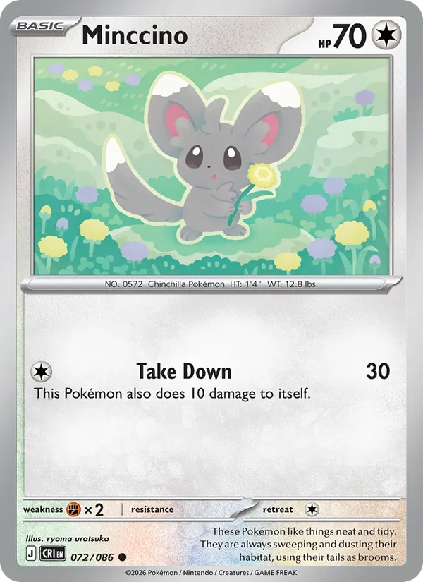 Minccino #72/86