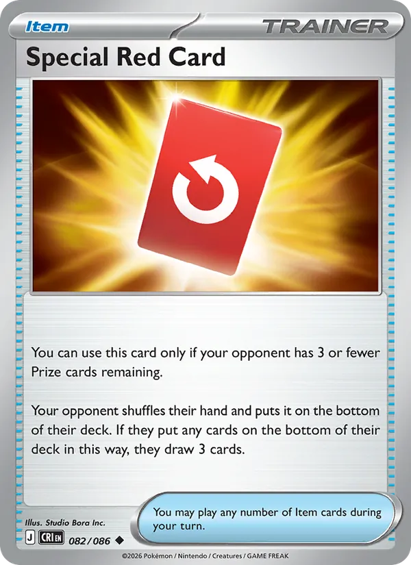 Special Red Card #82/86