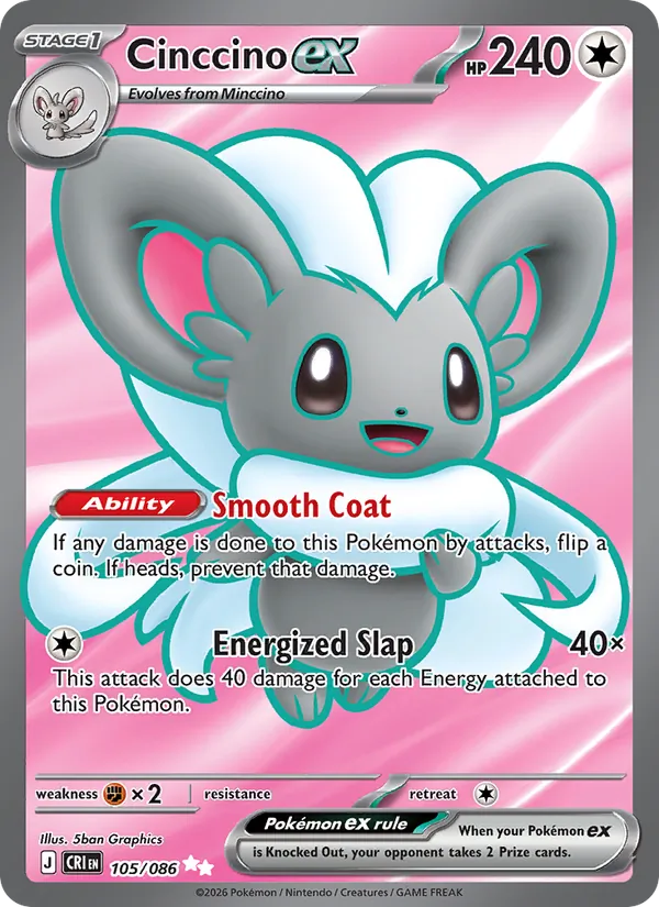 Cinccino ex #105/86