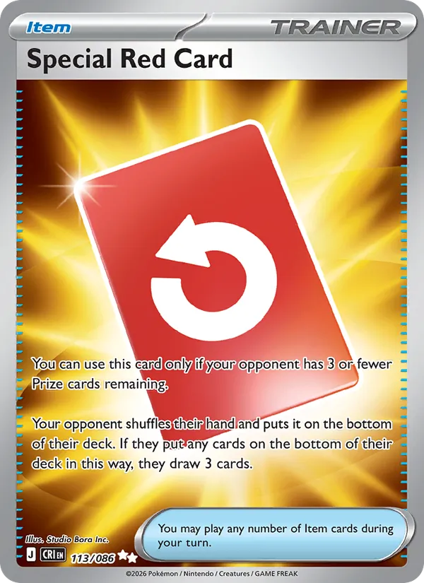 Special Red Card #113/86