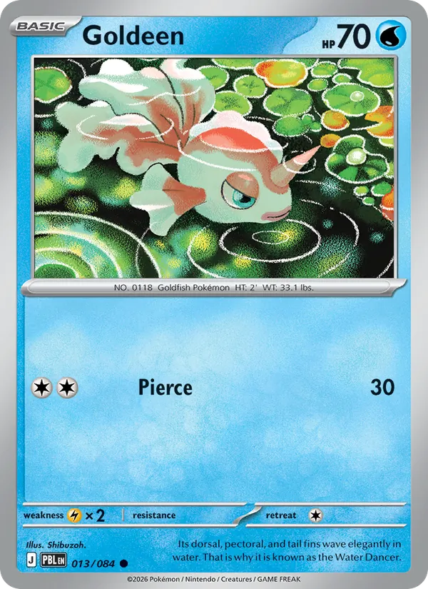 Goldeen #13/84