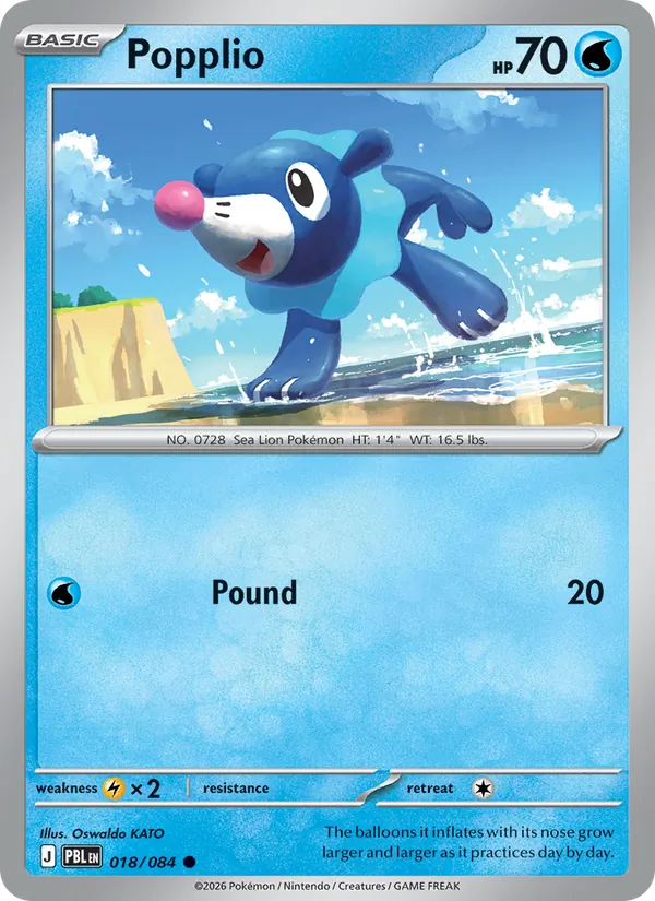 Popplio #18/84